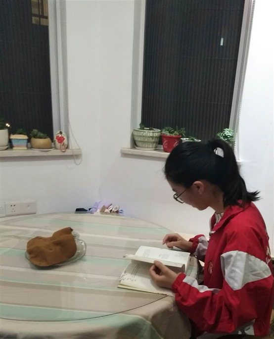 杨心怡学习照